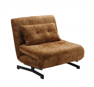 ESCADA CHAIR FOLDING MUSTARD 92x88xH86cm