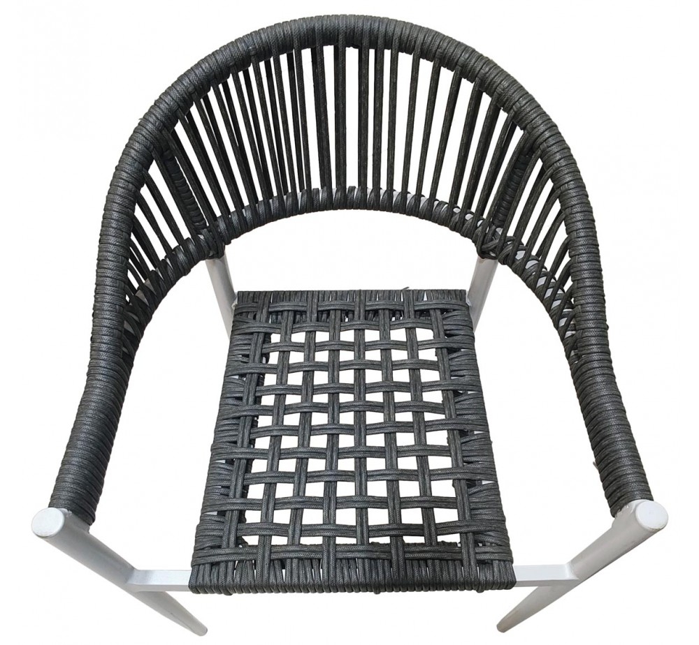 Analia aluminum rope armchair -2 years guarantee | Avant Garde design