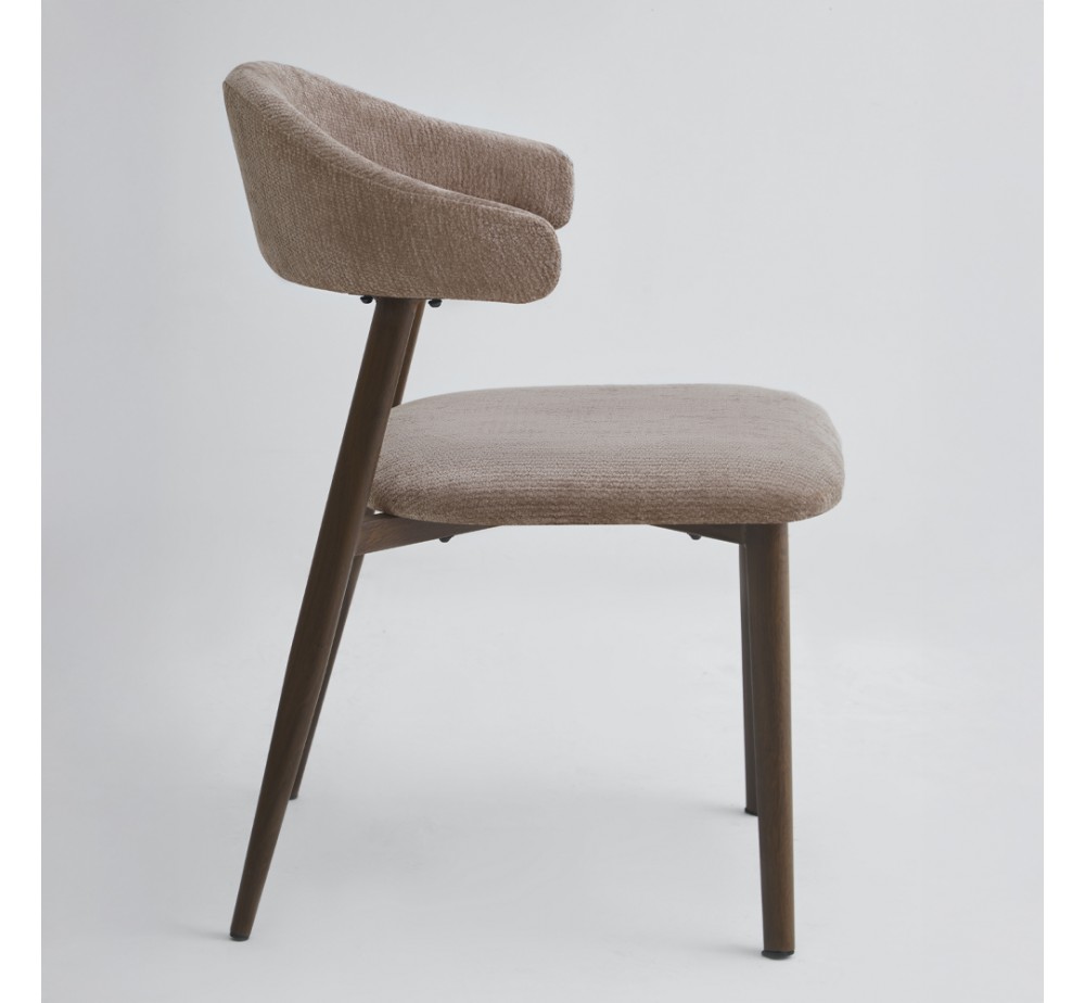 COUBRE CHAIR PURO BITTER BROWN 60x51xH80cm