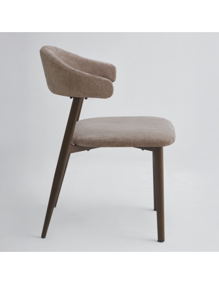 COUBRE CHAIR PURO BITTER BROWN 60x51xH80cm