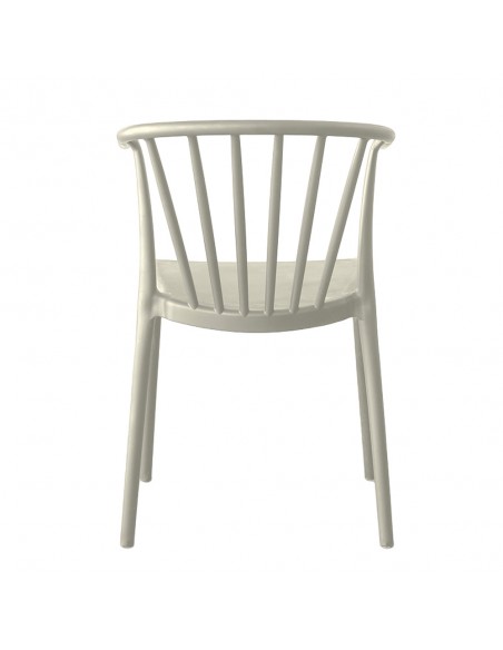 RAYA ΚΑΡΕΚΛΑ OFF WHITE 53x51xH77,5cm