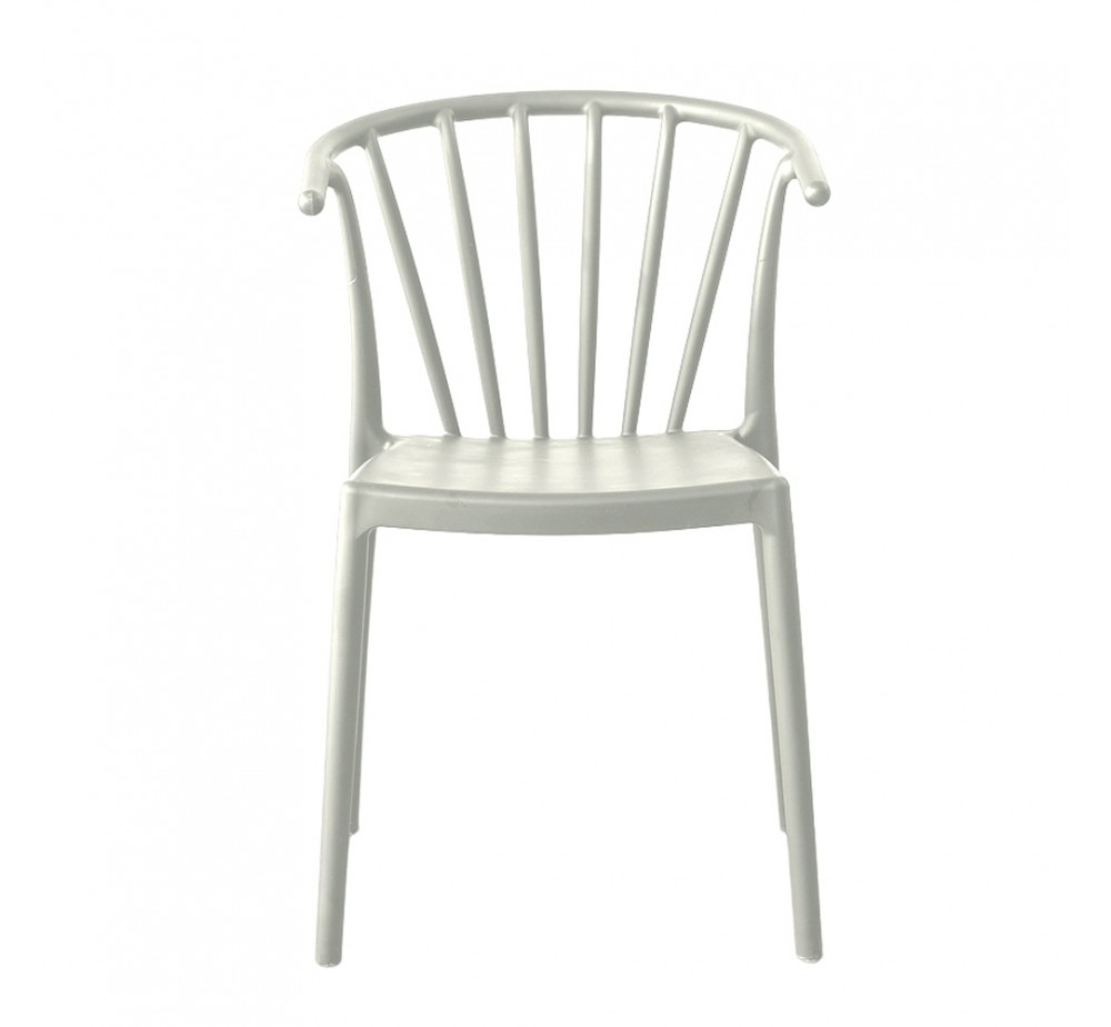 RAYA ΚΑΡΕΚΛΑ OFF WHITE 53x51xH77,5cm
