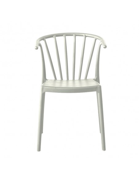 RAYA ΚΑΡΕΚΛΑ OFF WHITE 53x51xH77,5cm