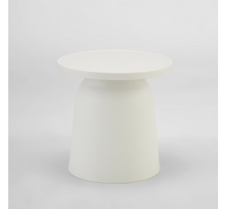 DOMI COFFEE TABLE OFF WHITE 47x47xH46cm