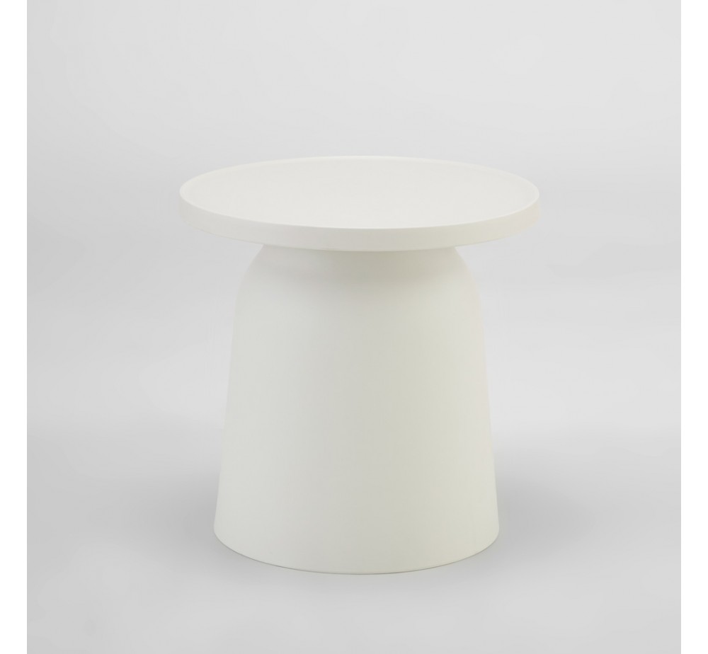 DOMI COFFEE TABLE OFF WHITE 47x47xH46cm