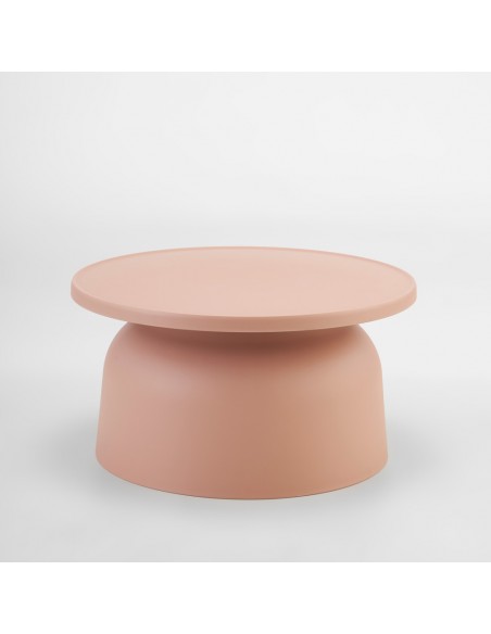 DOMI COFFEE TABLE SALMON 67x67xH36cm