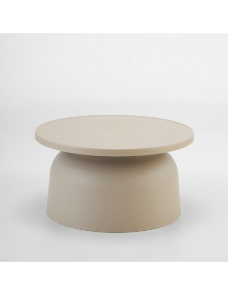 DOMI COFFEE TABLE TAUPE 67x67xH36cm