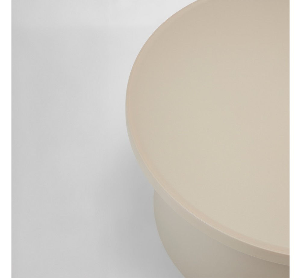 DOMI COFFEE TABLE TAUPE 67x67xH36cm