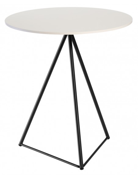 Glitter metal table with laminated top by Gaber |Avant Garde