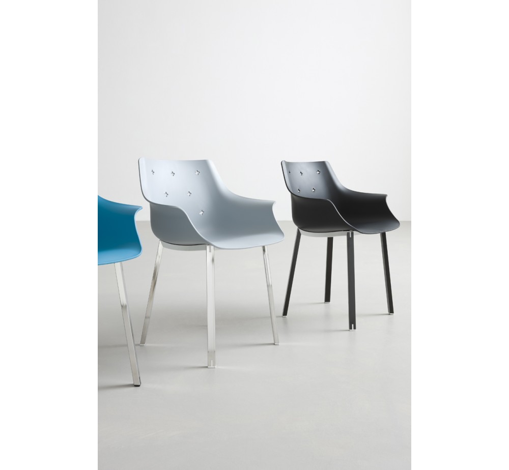 More NA 170 metal armchair by Gaber | Avant Garde