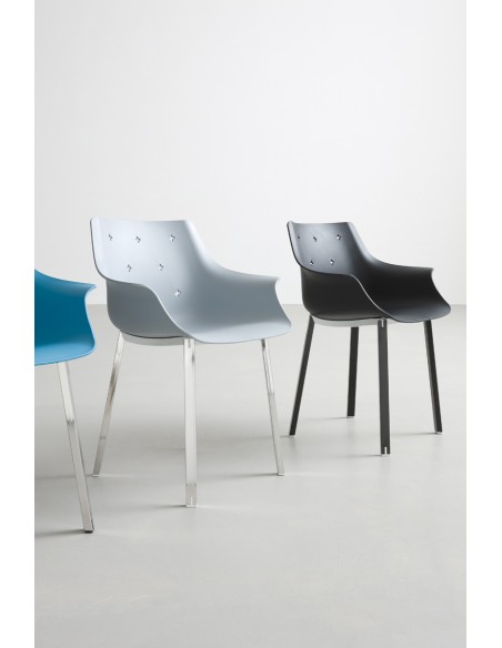 More NA 170 metal armchair by Gaber | Avant Garde