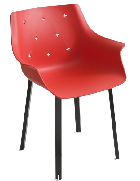 More NA 170 metal armchair by Gaber | Avant Garde