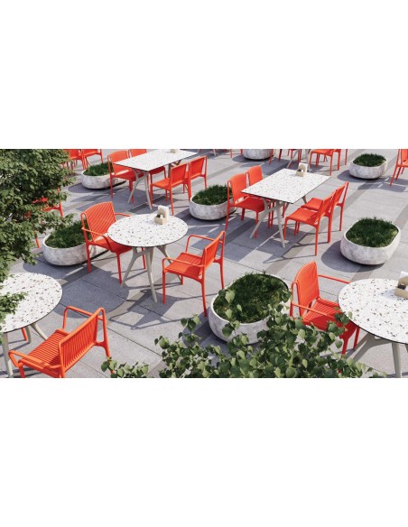 Nes polypropylene armchair by Tilia | Avant Garde design
