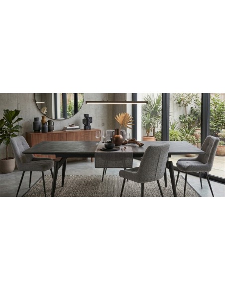 Perugia τραπέζι ext.140/180x90 μεταλλικό - 2 χρόνια εγγύηση | Avant Garde
