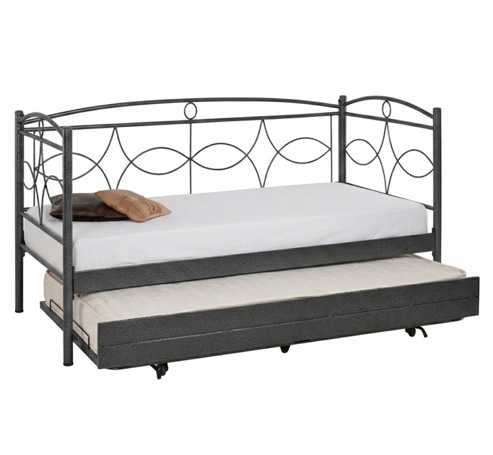 MC48 metal sofa with sliding bed