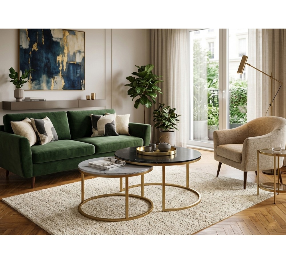 YANG coffee table set 2τμχ - 2 χρόνια εγγύηση | Avant Garde