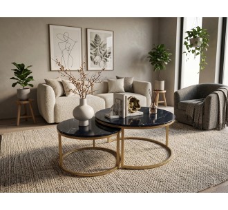 YANG coffee table set 2pcs - 2 years guarantee | Avant Garde 2