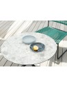 VN - Matt black coated steel, embossed finish