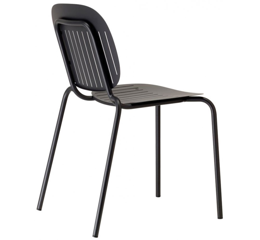 SISI barcode art.2508 metal chair by SCAB | Avant Garde