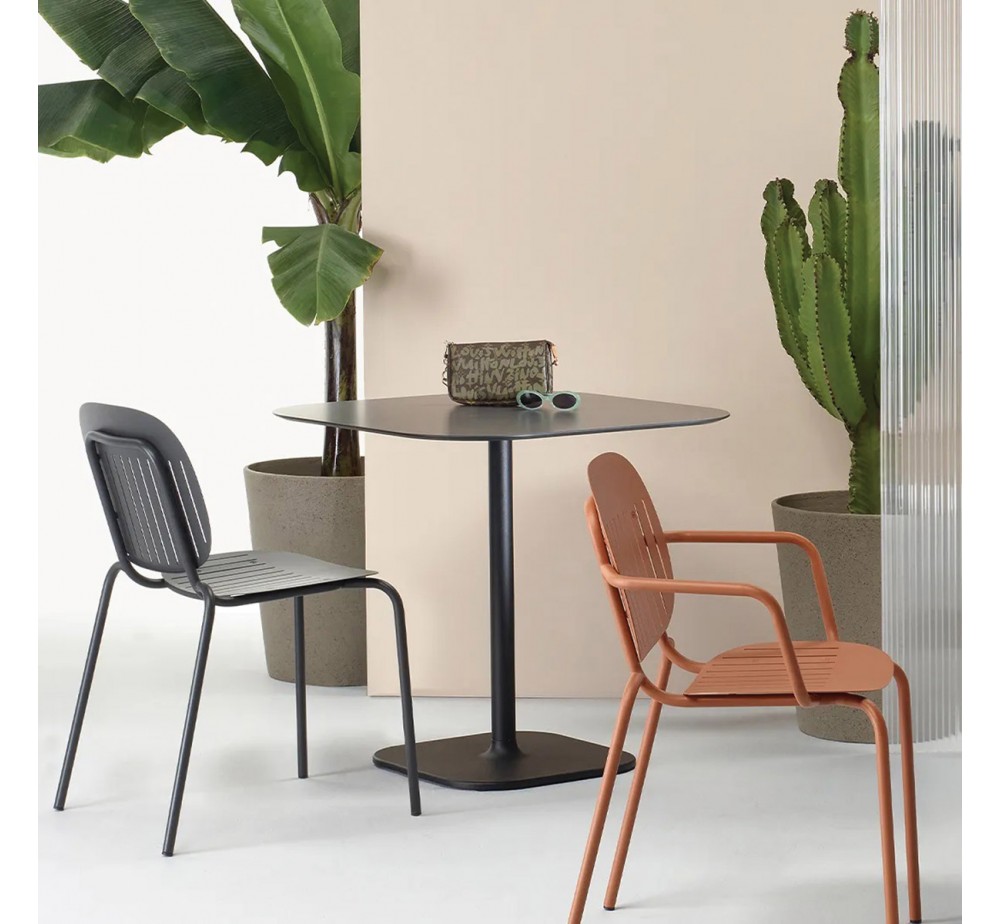 SISI barcode art.2508 metal chair by SCAB | Avant Garde