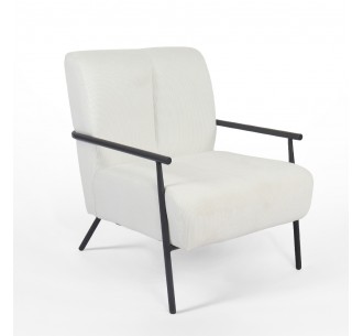 KIOTO ΠΟΛΥΘΡΟΝΑ OFF WHITE 64x76xH81cm