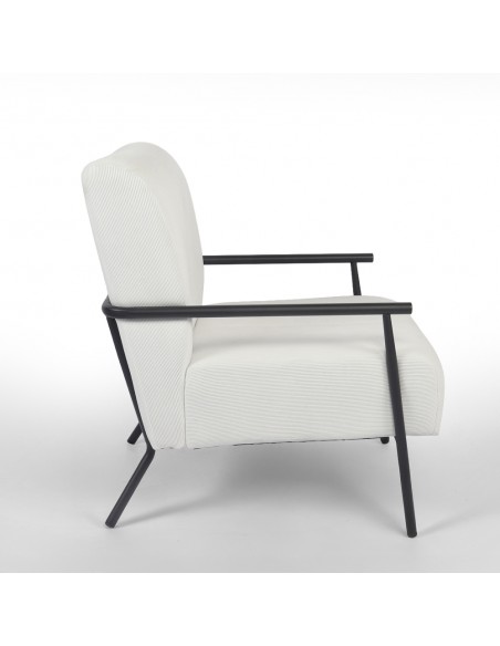 KIOTO ARMCHAIR OFF WHITE 64x76xH81cm