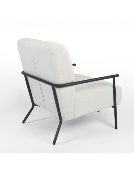 KIOTO ARMCHAIR OFF WHITE 64x76xH81cm