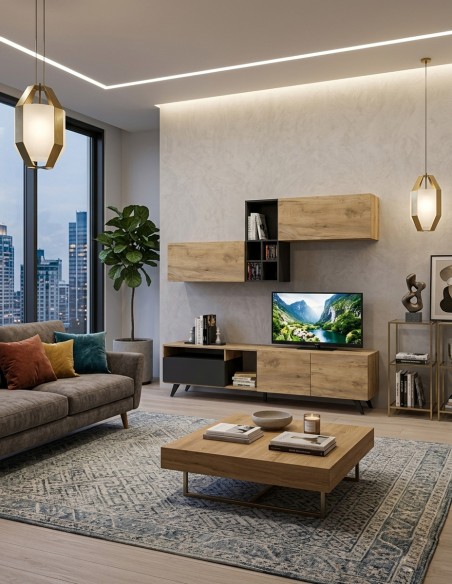 Focus living room composition