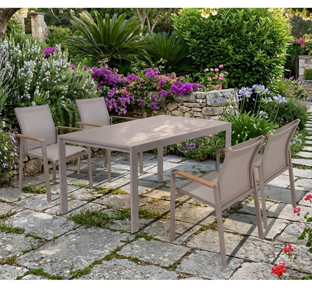 Amari aluminum table -2 years guarantee | Avant Garde design