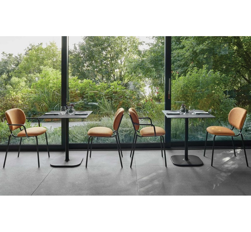 Rhino art.5184 metal table base by SCAB | Avant Garde