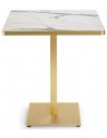 OS - Satin brass finish steel