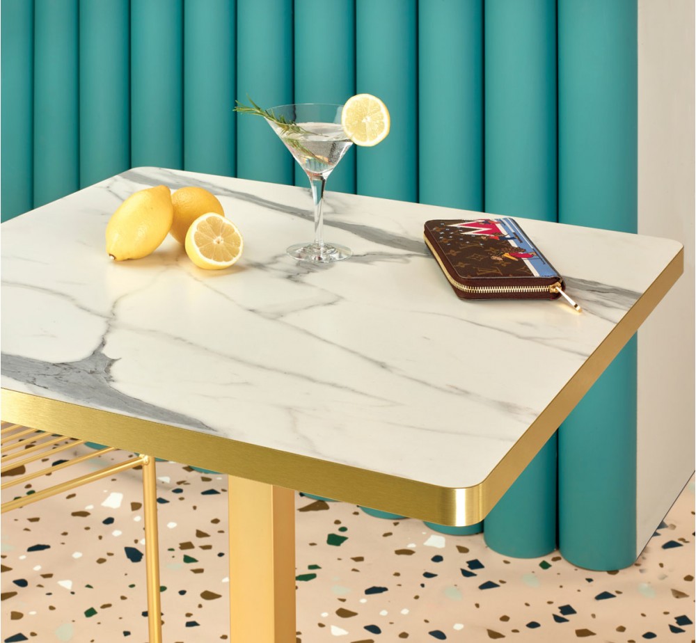 Tiffany art.5182 metal table base by SCAB | Avant Garde