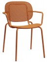 ZE - Zinc and matt terracotta coated, embossed finish