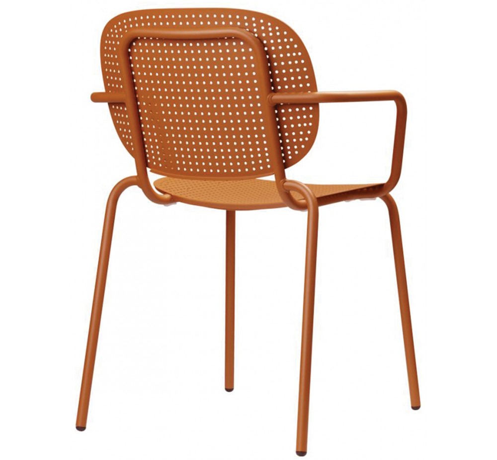 SISI dots art.2504 metal armchair by SCAB | Avant Garde