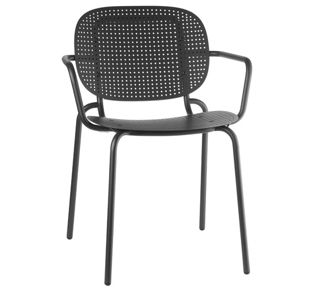 SISI dots art.2504 metal armchair by SCAB | Avant Garde