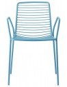 VZ - Zinc and matt light blue coated steel, embossed finish