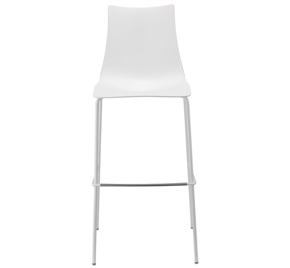 Zebra art.2565 metal barstool (h80) by SCAB | Avant Garde