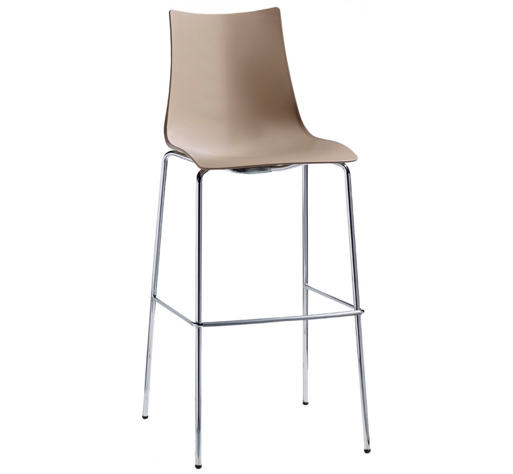 Zebra art.2565 metal barstool (h80) by SCAB | Avant Garde