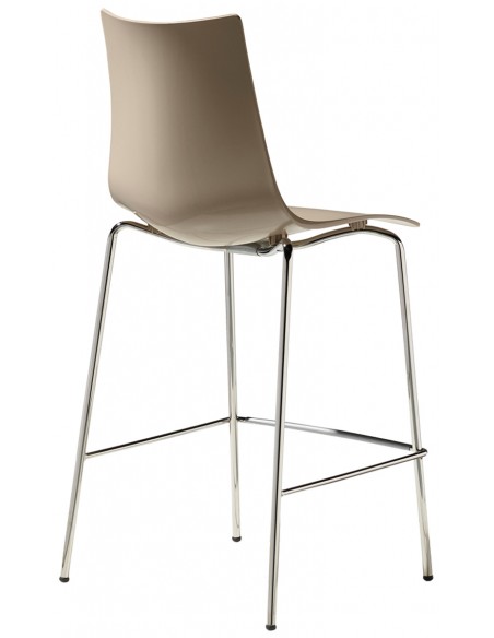 Zebra art.2566 metal barstool (h65) by SCAB | Avant Garde