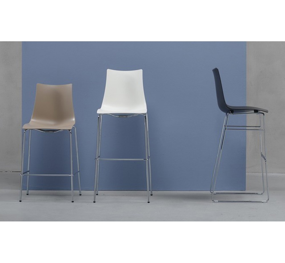 Zebra art.2566 metal barstool (h65) by SCAB | Avant Garde