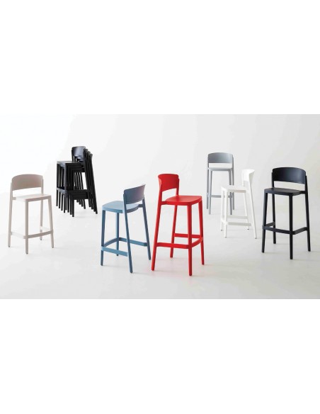 Abuela Stool 77 σκαμπό bar cod294/77A της Gaber | Avant Garde