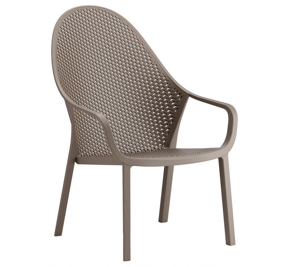 Gianet lounge cod.216 technopolymer armchair by Gaber | Avant Garde design