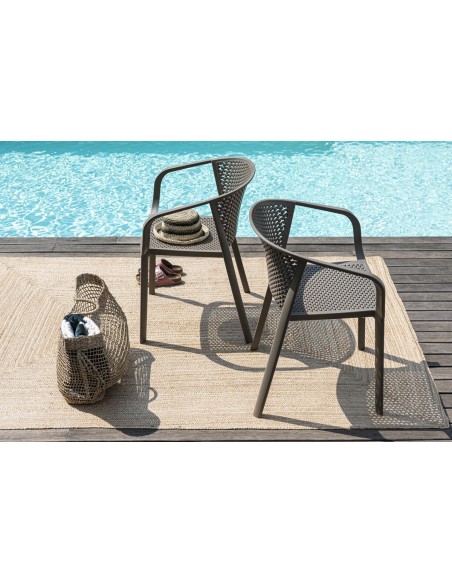Gianet cod.215 technopolymer armchair by Gaber | Avant Garde design