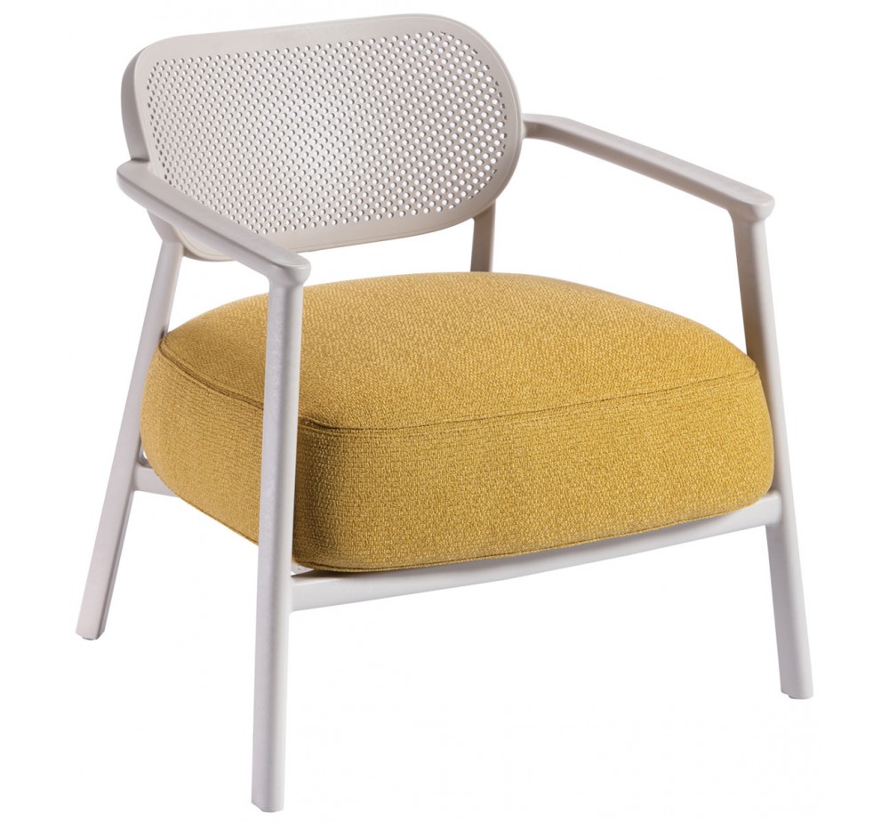Nuta lounge technopolymer armchair by Gaber | Avant Garde design