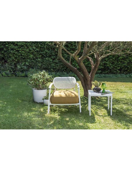 Nuta lounge technopolymer armchair by Gaber | Avant Garde design
