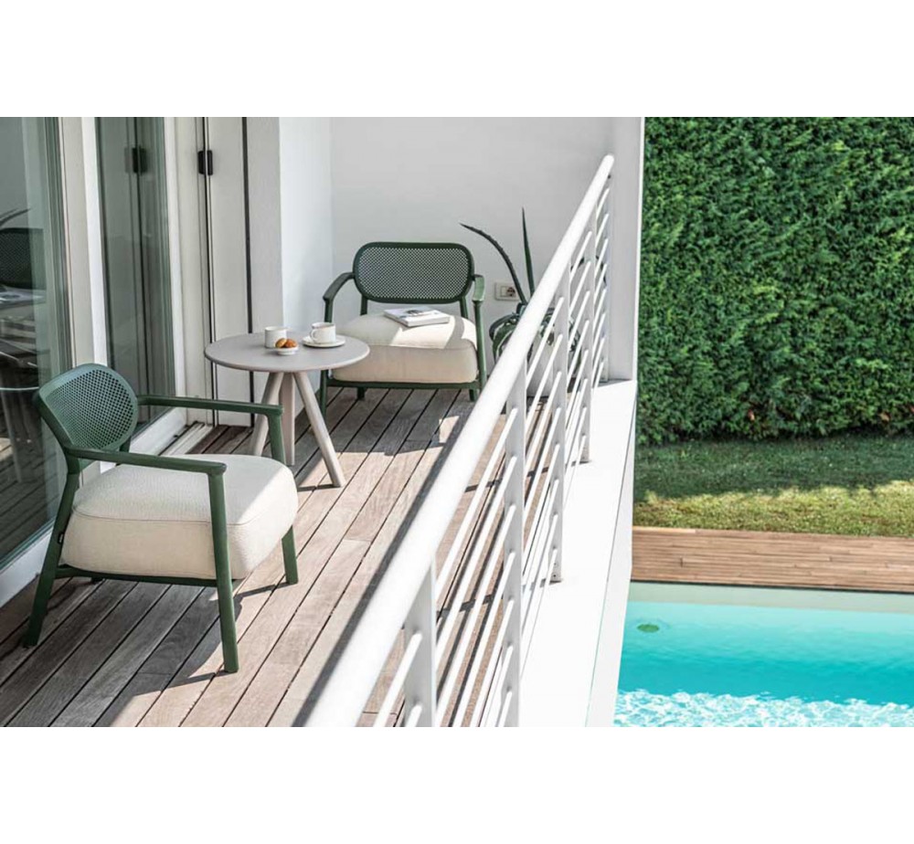 Nuta lounge technopolymer armchair by Gaber | Avant Garde design