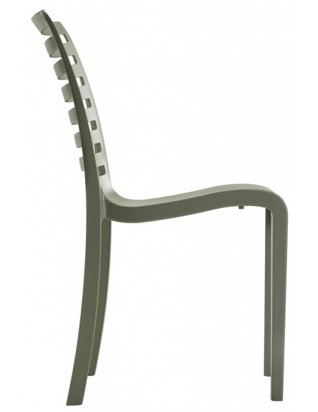 Slat polypropylene armchair - 2 years guarantee | Avant Garde