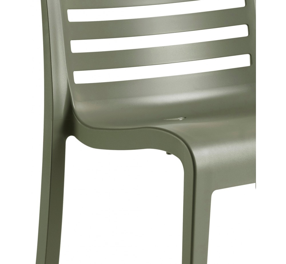 Slat polypropylene armchair - 2 years guarantee | Avant Garde