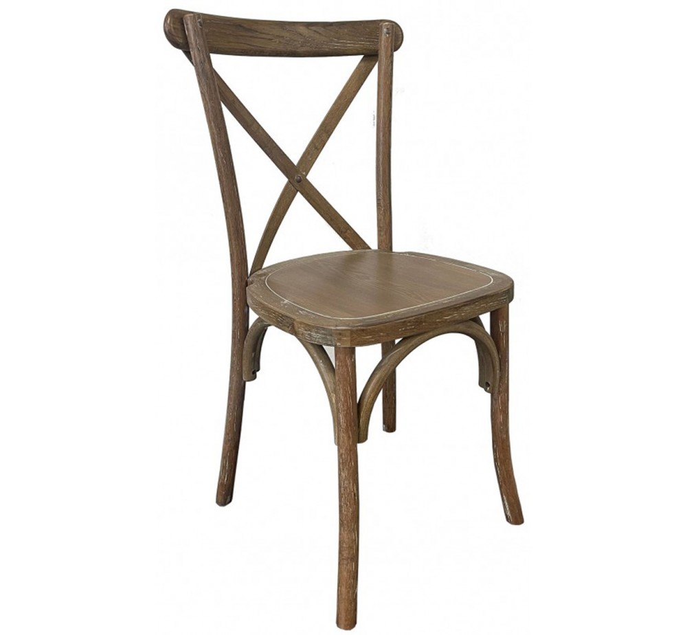Crossback Wooden Stackable Chair | Avant Garde