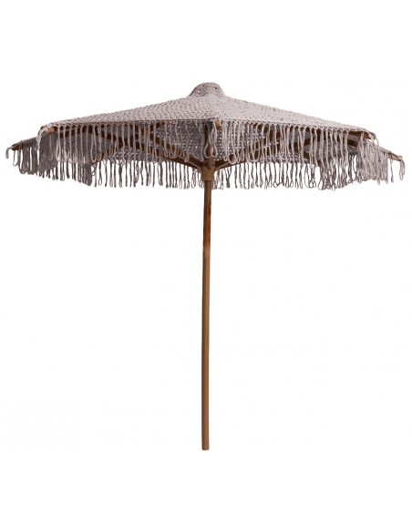 ROPE ΙΙ Ø250cm umbrella with fringe - 2 years guarantee | Avant Garde
